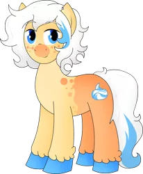 Size: 1605x1945 | Tagged: safe, artist:poseidonathenea, derpibooru import, oc, oc:dollop, unofficial characters only, earth pony, commission, commissioner:reversalmushroom, earth pony oc, male, simple background, solo, stallion, transparent background
