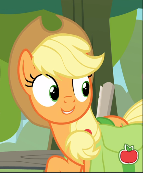 Applejack Bag Cropped Cute Derpibooru Import Going To Seed Jackabetes Saddle