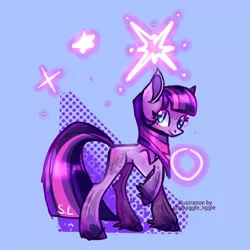 Size: 1080x1080 | Tagged: safe, artist:squiggle_liggle, derpibooru import, twilight sparkle, earth pony, pony, leak, spoiler:g5, earth pony twilight, female, g5, hooves, mare, raised hoof, redesign, simple background, solo, twilight sparkle (g5)