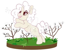 Size: 1024x820 | Tagged: safe, artist:coffeevixxen, derpibooru import, oc, pony, unicorn, cotton, female, filly, simple background, solo, transparent background