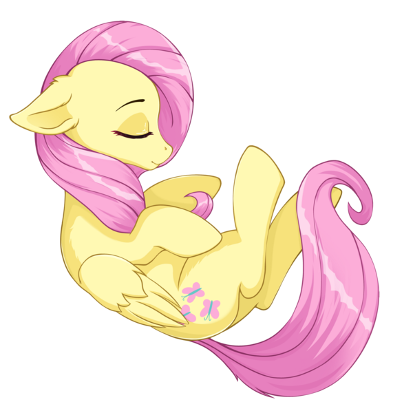 Size: 1600x1600 | Tagged: artist:nathayro37, derpibooru import, eyes closed, fluttershy, pegasus, safe, simple background, sleeping, solo, transparent background