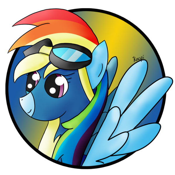 Size: 1134x1134 | Tagged: safe, artist:kacpi, derpibooru import, rainbow dash, pegasus, pony, avatar, simple background, solo, transparent background