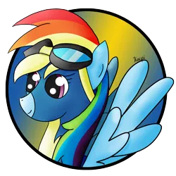 Size: 1134x1134 | Tagged: safe, artist:kacpi, derpibooru import, rainbow dash, pegasus, pony, avatar, simple background, solo, transparent background