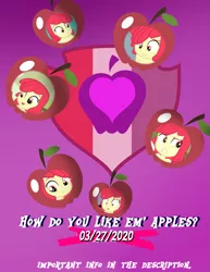 Size: 829x1075 | Tagged: suggestive, artist:succubi samus, derpibooru import, apple bloom, scootaloo, sweetie belle, comic:blooming libido, equestria girls, apple, art pack, comic, coming soon, cutie mark, cutie mark crusaders, food, image, implied exhibitionism, implied lolicon, implied scat, implied watersports, paywall content, png, poster, release date, show accurate, teaser, the cmc's cutie marks