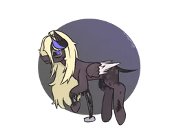 Size: 1024x768 | Tagged: safe, artist:cosmiccookies3, derpibooru import, oc, oc:black decay, unofficial characters only, demon, demon pony, original species, pegasus, pony, undead, zombie, zombie pony, black sclera, bone, colored sclera, commission, cut, female, mare, raised hoof, simple background, skeleton, solo, transparent background