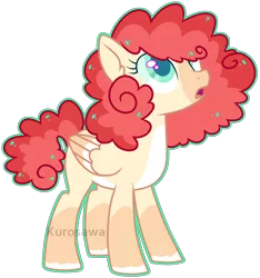 Size: 1824x1950 | Tagged: safe, artist:kurosawakuro, derpibooru import, oc, unofficial characters only, pegasus, pony, base used, female, high res, magical lesbian spawn, mare, offspring, outline, parent:pear butter, parent:posey shy, simple background, solo, transparent background