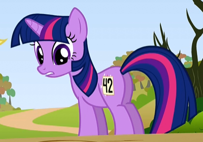 Size: 418x292 | Tagged: safe, derpibooru import, screencap, twilight sparkle, pony, unicorn, fall weather friends, 42, butt, cropped, female, mare, plot, solo, twibutt, unicorn twilight