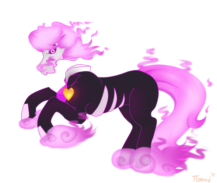 Size: 1612x1356 | Tagged: safe, artist:-censored-, derpibooru import, ponified, pony, skeleton pony, black sclera, bone, glowing eyes, male, mane of fire, mystery skulls, rearing, simple background, skeleton, solo, stallion, transparent background