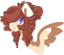 Size: 639x552 | Tagged: safe, artist:luqella, derpibooru import, oc, oc:cinnamon chai, pegasus, pony, bust, female, mare, portrait, simple background, solo, transparent background