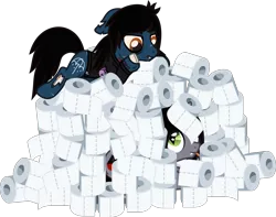 Size: 2362x1862 | Tagged: safe, artist:lightningbolt, derpibooru import, part of a set, ponified, ponified:kellin quinn, ponified:oliver sykes, earth pony, pony, undead, unicorn, zombie, zombie pony, .svg available, angry, annoyed, bone, clothes, coronavirus, covid-19, disguise, disguised siren, drop dead clothing, duo, fangs, fort, horn, horn impalement, lip piercing, looking at each other, looking down, male, piercing, prone, scar, shirt, show accurate, simple background, sleeping with sirens, slit eyes, stallion, stitches, svg, t-shirt, toilet paper, tongue out, transparent background, vector, 🧻