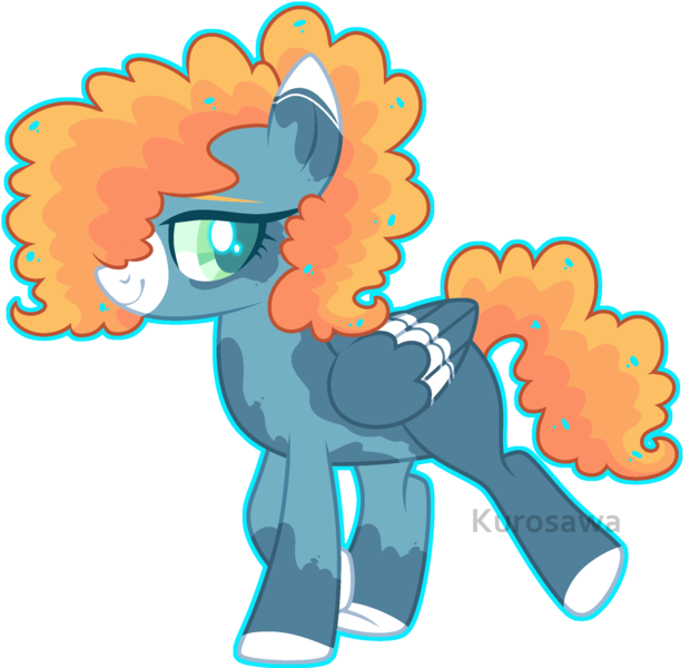 Size: 2240x2168 | Tagged: safe, artist:kurosawakuro, artist:lazuli, derpibooru import, oc, unofficial characters only, pegasus, pony, base used, female, magical lesbian spawn, mare, offspring, parent:pear butter, parent:windy whistles, simple background, transparent background, two toned wings, wings