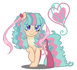 Size: 1050x950 | Tagged: safe, artist:gihhbloonde, derpibooru import, oc, earth pony, pony, female, magical lesbian spawn, mare, offspring, parent:pinkie pie, parent:sour sweet, simple background, solo, transparent background