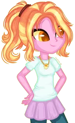 Size: 826x1358 | Tagged: safe, artist:fantarianna, derpibooru import, luster dawn, equestria girls, the last problem, equestria girls-ified, female, simple background, solo, transparent background