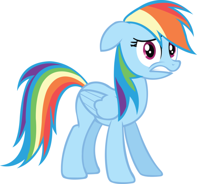 Size: 2534x2367 | Tagged: artist:midnite99, derpibooru import, it's about time, rainbow dash, safe, simple background, solo, transparent background, vector