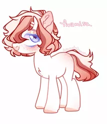 Size: 1280x1487 | Tagged: safe, artist:fliyingrainbow, derpibooru import, oc, oc:tiramisu, earth pony, pony, female, mare, simple background, solo, white background