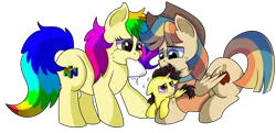 Size: 1280x617 | Tagged: safe, artist:rainbowtashie, author:bigonionbean, derpibooru import, braeburn, wind waker (character), oc, oc:rainbow tashie, oc:spicy cider, oc:tommy the human, alicorn, earth pony, pegasus, pony, alicorn oc, australia, australian, clothes, colt, commissioner:bigonionbean, cowboy hat, cutie mark, dawwww, female, fusion, fusion:spicy cider, hat, horn, in pain, jumpsuit, male, mare, nintendo 64, sad, sick, simple background, stallion, suffering, towel, transparent background, wings, worried