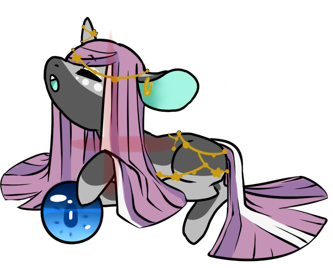 Size: 669x539 | Tagged: safe, artist:-censored-, derpibooru import, oc, earth pony, pony, base used, crystal ball, earth pony oc, eyes closed, female, jewelry, looking up, mare, open mouth, prone, simple background, solo, transparent background