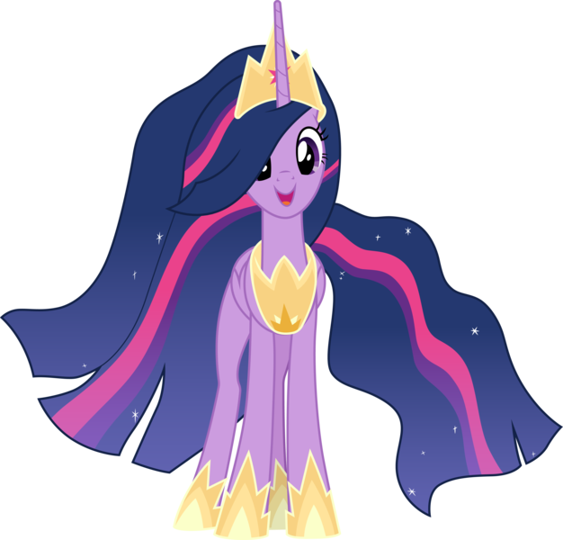 Size: 3650x3500 | Tagged: .ai available, alicorn, artist:cloudyglow, derpibooru import, jewelry, princess twilight 2.0, regalia, safe, simple background, solo, the last problem, transparent background, twilight sparkle, twilight sparkle (alicorn), vector