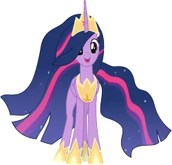 Size: 3650x3500 | Tagged: .ai available, alicorn, artist:cloudyglow, derpibooru import, jewelry, princess twilight 2.0, regalia, safe, simple background, solo, the last problem, transparent background, twilight sparkle, twilight sparkle (alicorn), vector