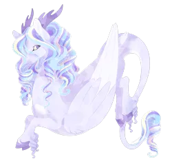 Size: 2545x2356 | Tagged: artist:gigason, derpibooru import, draconequus, female, high res, hybrid, interspecies offspring, oc, offspring, parent:discord, parent:princess cadance, parents:discodance, safe, simple background, solo, transparent background