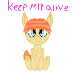 Size: 1000x1000 | Tagged: source needed, safe, artist:cutie hoof 13, derpibooru import, oc, oc:jackie, unofficial characters only, earth pony, looking at you, simple background, sitting, text, transparent background