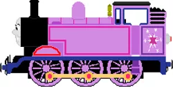 Size: 434x219 | Tagged: artist:jedirhydon101st, derpibooru import, inanimate tf, safe, solo, steam locomotive, thomas the tank engine, train, trainified, transformation, twilight sparkle