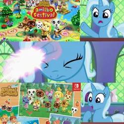 Size: 2896x2896 | Tagged: all bottled up, animal crossing, animal crossing: amiibo festival, animal crossing: new horizons, cropped, derpibooru import, edit, edited screencap, exploitable meme, meme, nintendo, nintendo switch, safe, screencap, trixie, trixie fixing meme, wii u