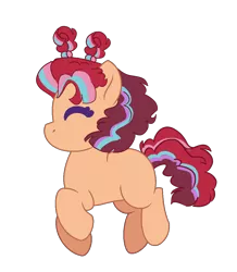 Size: 1016x1164 | Tagged: safe, artist:fallen-astronomy, artist:strawberry-spritz, derpibooru import, oc, unofficial characters only, earth pony, pony, base used, female, filly, offspring, parent:cheese sandwich, parent:twilight sparkle, parents:cheeselight, pigtails, simple background, transparent background