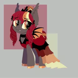 Size: 3500x3500 | Tagged: safe, artist:fannytastical, derpibooru import, oc, oc:corona chan, oc:porona, bat pony, bat pony oc, bat wings, coronavirus, covid-19, povid-19, wings