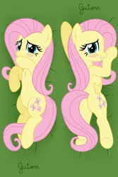 Size: 2834x4251 | Tagged: safe, artist:gutovi, derpibooru import, fluttershy, pegasus, pony, adorasexy, belly button, blushing, body pillow, body pillow design, butt, chest fluff, cute, dakimakura cover, female, high res, mare, plot, sexy, show accurate, shyabetes, solo