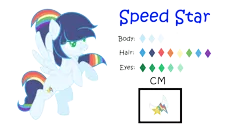 Size: 2912x1544 | Tagged: safe, artist:jazmin04, artist:sparkleheartyrose24, derpibooru import, oc, oc:speed star, unofficial characters only, pegasus, pony, base used, cutie mark, eye clipping through hair, female, flying, mare, next generation, offspring, parent:rainbow dash, parent:soarin', parents:soarindash, pegasus oc, reference sheet, simple background, solo, spread wings, transparent background, wings