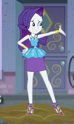 Size: 340x571 | Tagged: safe, artist:thedarkpony, derpibooru import, edit, edited screencap, screencap, rarity, equestria girls, equestria girls series, street chic, spoiler:eqg series (season 2), clothes, cropped, mud, mud edit, shoes