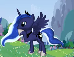 Size: 641x492 | Tagged: safe, derpibooru import, princess luna, alicorn, pony, pony creator, 3d, 3d pony creator, female, hoof shoes, mare, peytral, ponylumen, raised hoof, solo