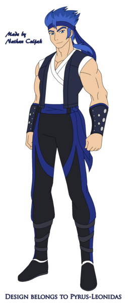 Size: 1241x2930 | Tagged: artist:pyrus-leonidas, bracer, clothes, cosplay, costume, crossover, derpibooru import, flash sentry, human, humanized, liu kang, looking at you, male, man, mortal kombat, pants, part of a series, part of a set, safe, series:mortal kombat:defenders of equestria, simple background, solo, transparent background, video game crossover