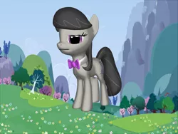 Size: 2000x1500 | Tagged: safe, artist:prismicdiamondart, derpibooru import, octavia melody, earth pony, pony, pony creator, 3d, bowtie, female, mare, ponylumen, solo, tree