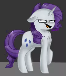 Size: 682x794 | Tagged: safe, artist:clairedaartiste444, derpibooru import, mean rarity, pony, unicorn, the mean 6, clone, floppy ears, solo