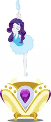 Size: 2400x5726 | Tagged: dead source, safe, artist:dashiesparkle, artist:pink1ejack, derpibooru import, edit, rarity, human, a royal problem, equestria girls, spoiler:comicequestriagirlsmarchradness, armpits, ballerina, ballet slippers, clothes, cute, dancing, eyes closed, female, inanimate tf, leotard, music box, raribetes, raririna, smiling, solo, transformation, tutu