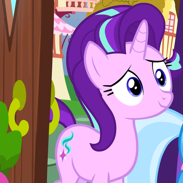 Size: 919x919 | Tagged: safe, derpibooru import, screencap, starlight glimmer, trixie, pony, unicorn, all bottled up, cropped, cute, female, glimmerbetes, solo focus