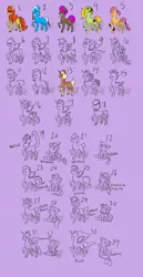 Size: 3100x6000 | Tagged: safe, artist:lavvythejackalope, derpibooru import, changeling queen oc, oc, unofficial characters only, alicorn, changeling, changeling queen, crystal pony, dog, dog pony, draconequus, dracony, dragon, earth pony, hybrid, original species, pegasus, pony, sea pony, unicorn, zebra, :o, alicorn oc, armband, baby, baby pony, bow, braid, braided tail, changeling oc, collar, crown, cuffs (clothes), disguise, disguised changeling, draconequus oc, dragon oc, ear piercing, earth pony oc, eyes closed, fangs, female, grin, horn, jewelry, lineart, manticore pony, necklace, open mouth, partial color, pegasus oc, piercing, raised hoof, regalia, scorpion tail, sitting, smiling, tail bow, tail wrap, unicorn oc, unshorn fetlocks, wide eyes, wings, zebra oc