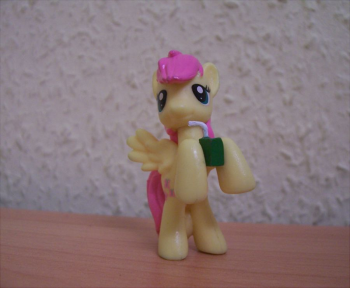 Size: 350x288 | Tagged: safe, derpibooru import, fluttershy, pony, blind bag, flutterjuice, juice, juice box, photo, toy