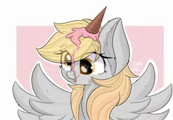 Size: 2560x1768 | Tagged: safe, artist:janelearts, derpibooru import, derpy hooves, pegasus, pony, :p, derp, ear fluff, female, food, ice cream, ice cream horn, mare, outline, smiling, solo, spread wings, tongue out, wings