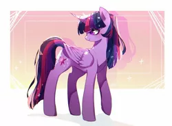 Size: 1394x1024 | Tagged: safe, artist:riukime, derpibooru import, twilight sparkle, twilight sparkle (alicorn), alicorn, pony, female, mare, solo