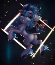 Size: 1725x2048 | Tagged: safe, artist:falafeljake, derpibooru import, oc, kirin, female, horn, image, jpeg, kirin oc, solo