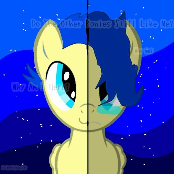 Size: 768x768 | Tagged: safe, artist:lime_drop_mlp, derpibooru import, oc, oc:aiding assistant, unofficial characters only, pegasus, pony, male, night, photo, solo, stallion