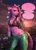 Size: 1920x2642 | Tagged: suggestive, artist:longinius, artist:vest, derpibooru import, pinkie pie, anthro, earth pony, abs, adonis belt, belly button, biceps, black bra, black panties, black underwear, blushing, bra, breasts, busty pinkie pie, choker, cleavage, clothes, dialogue, digital art, eyelashes, eyeshadow, female, fingerless gloves, fishnet gloves, fishnets, floppy ears, frilly, gloves, hair over one eye, heart eyes, hip, image, imminent sex, jacket, jpeg, looking at you, makeup, mesh bra, muscles, muscular female, panties, pinkamena diane pie, pinkie pump, reasonably sized breasts, scenery, see-through, sexy, solo, solo female, talking to viewer, thong, tight clothing, toned, toned female, tsundemena pie, tsundere, underwear, undressing, wingding eyes