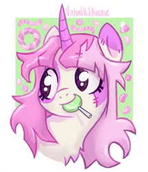 Size: 2516x2927 | Tagged: safe, artist:aiden_is_tired, artist:virtualkidavenue, derpibooru import, oc, unofficial characters only, pony, unicorn, bust, cute, ocbetes, solo