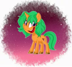 Size: 1969x1827 | Tagged: safe, artist:missbramblemele, derpibooru import, oc, oc:flitter flutter, pony, unicorn, my little pony: pony life, carrot, food, solo