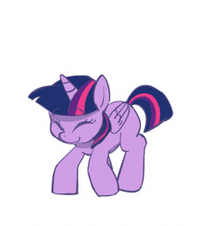 Size: 550x600 | Tagged: safe, artist:jirousan, color edit, colorist:firenhooves, derpibooru import, edit, twilight sparkle, twilight sparkle (alicorn), alicorn, pony, :o, adorkable, animated, club can't handle me, colored, cute, dancing, do the sparkle, dork, ear twitch, female, floppy ears, frame by frame, jirousan is trying to murder us, kicking, mare, missing cutie mark, open mouth, party hard, pixiv, silly, silly pony, simple background, solo, sweet dreams fuel, swing, twiabetes, twiggles, weapons-grade cute, white background