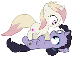 Size: 1102x814 | Tagged: safe, artist:hawkinsam, derpibooru import, ponified, pony, unicorn, ducktales, female, filly, imminent sex, lena despell, simple background, transparent background, violet sabrewing