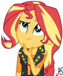 Size: 810x970 | Tagged: safe, artist:sparkling-sunset-s08, derpibooru import, sunset shimmer, display of affection, equestria girls, equestria girls series, simple background, transparent background, vector